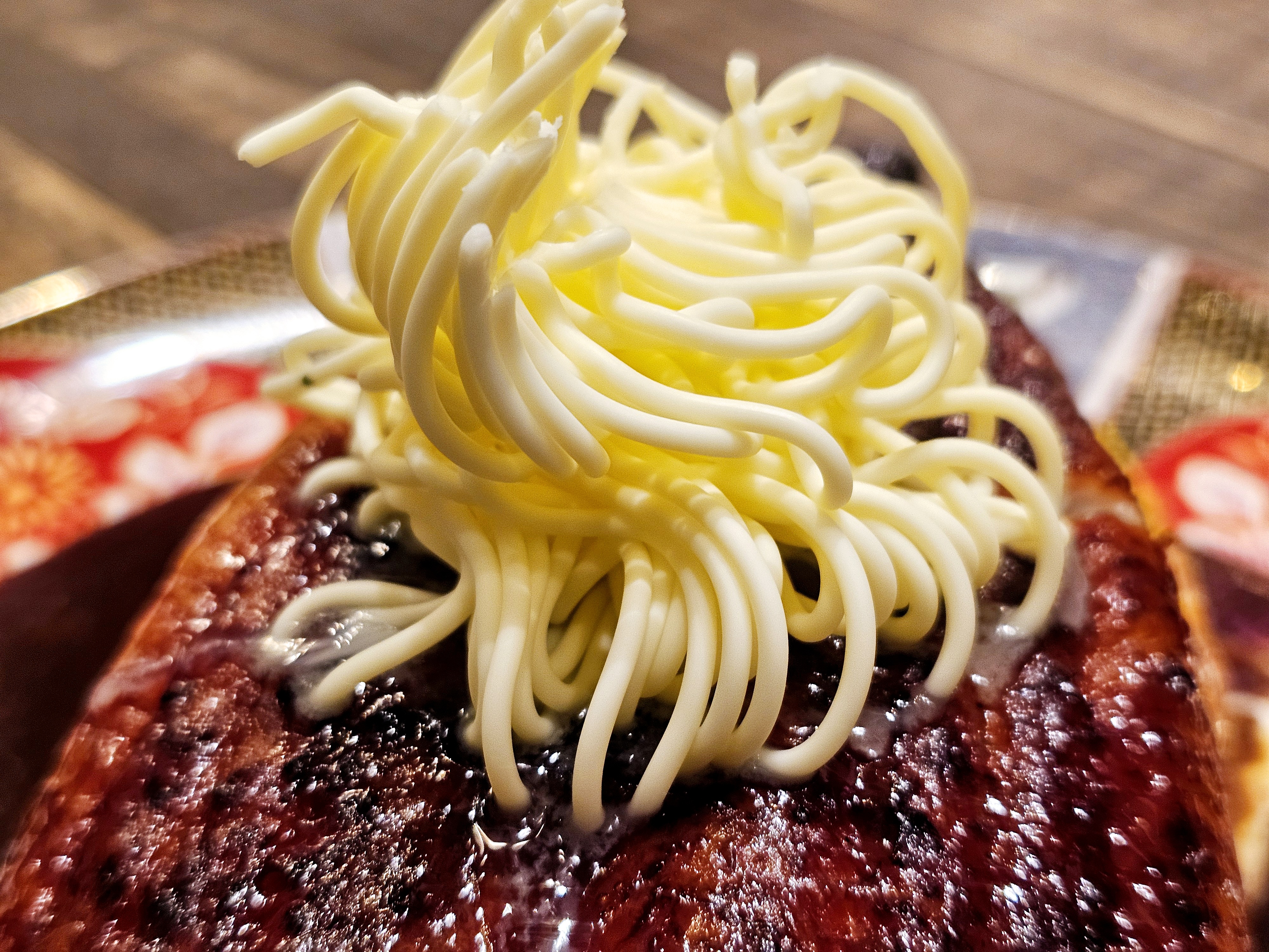 生絞りバターのアップ