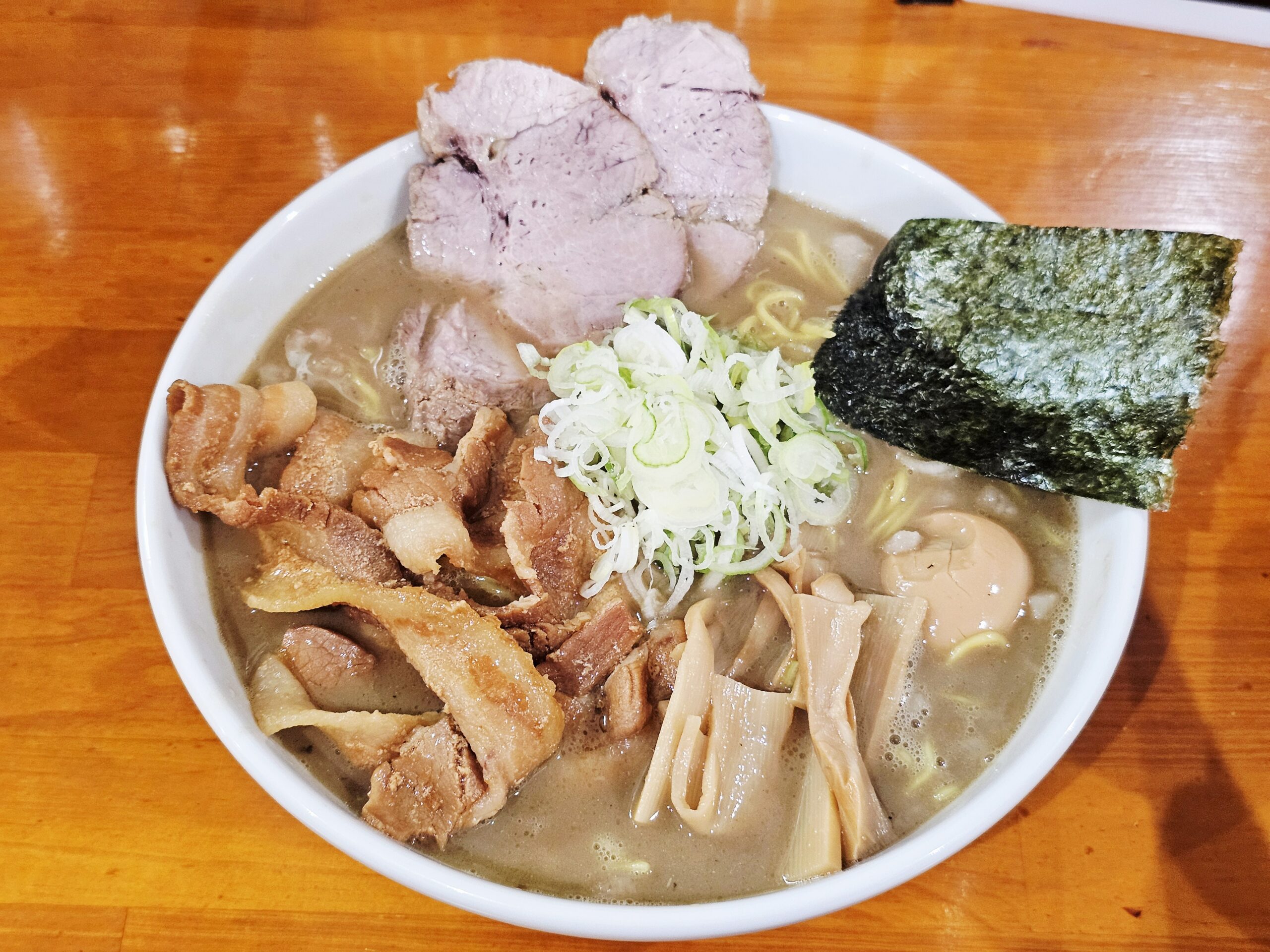 一条流がんこラーメン金町の純正100ラーメン