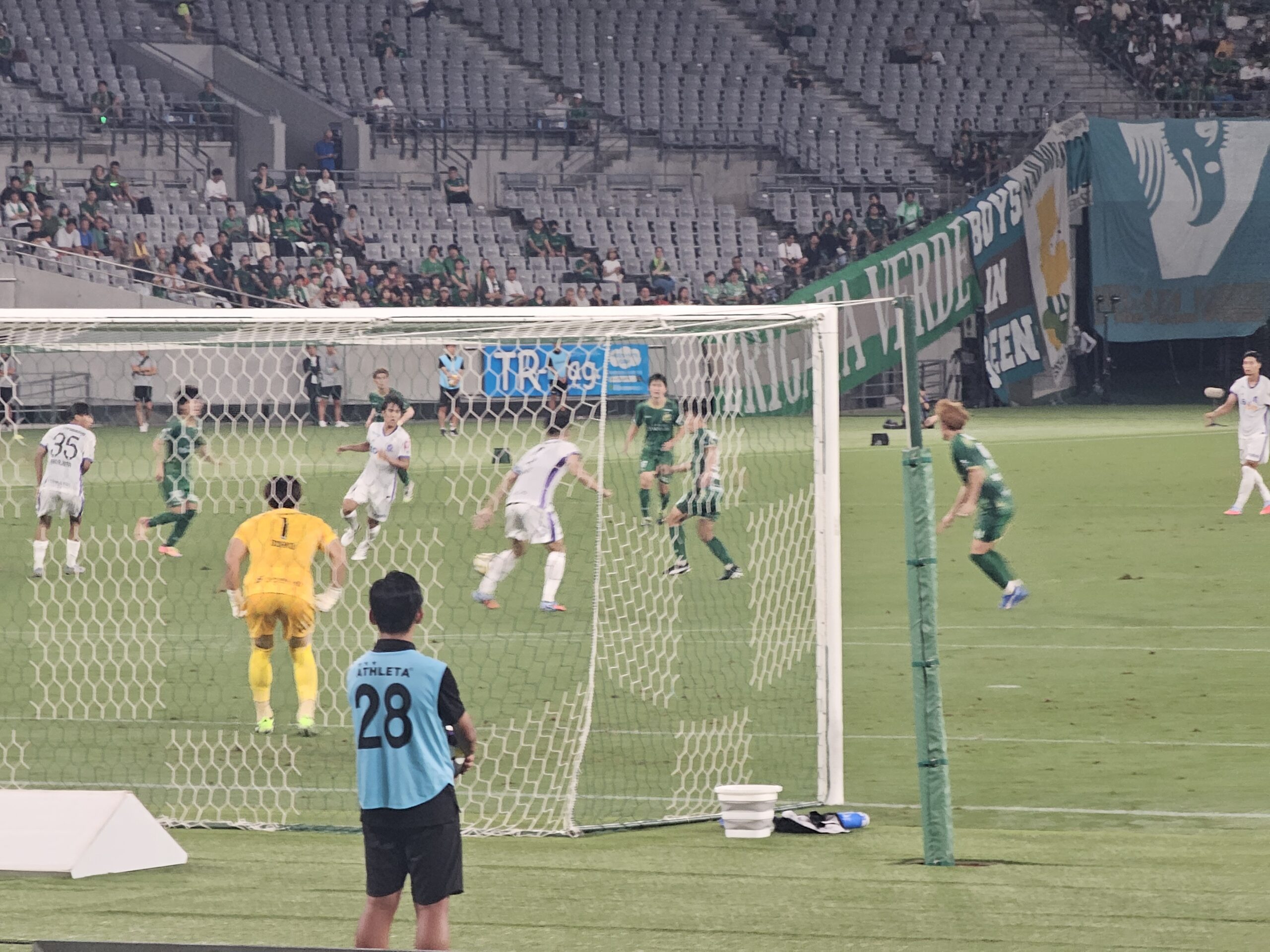 ゴールキーパーの大迫選手