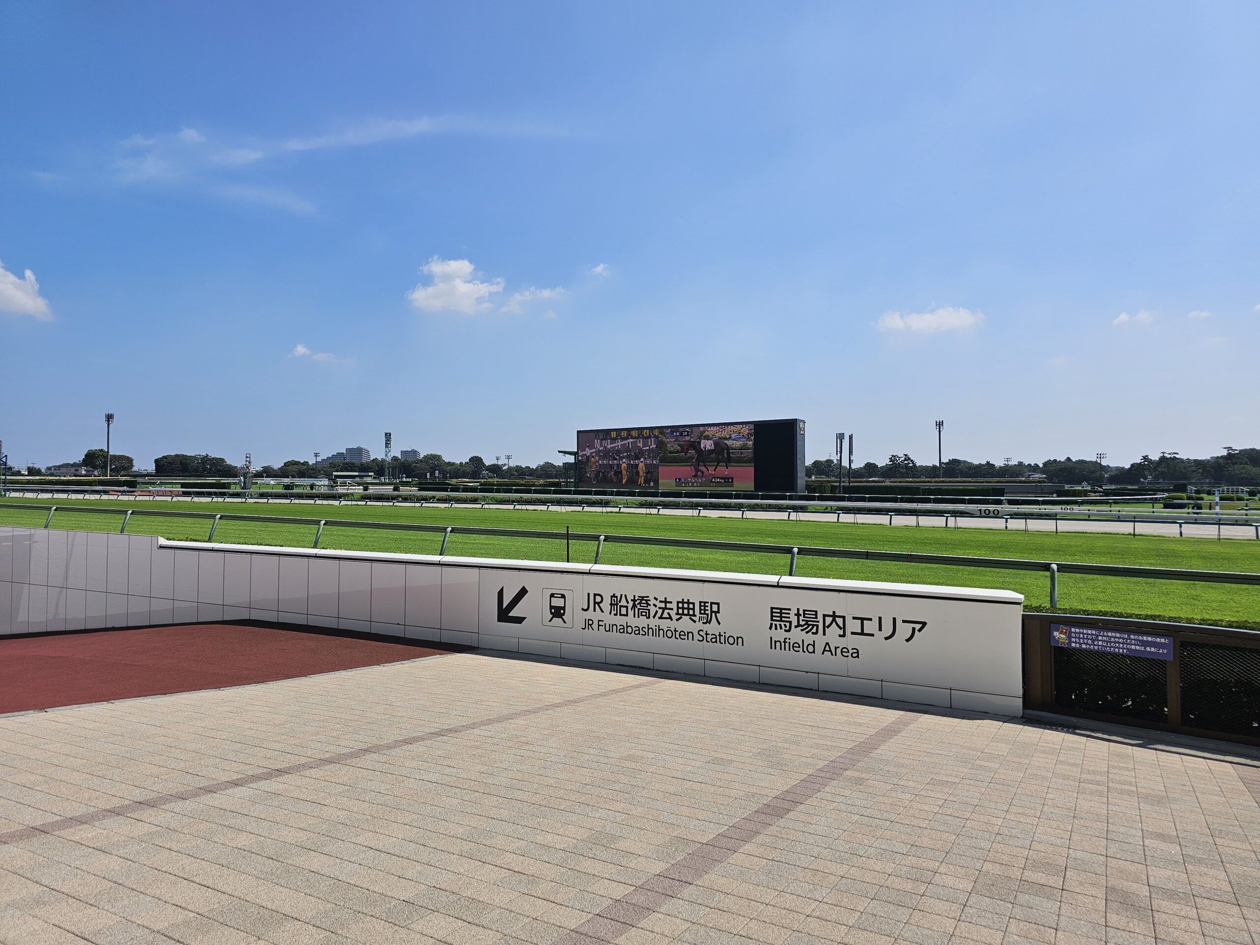 中山競馬場のスタンド