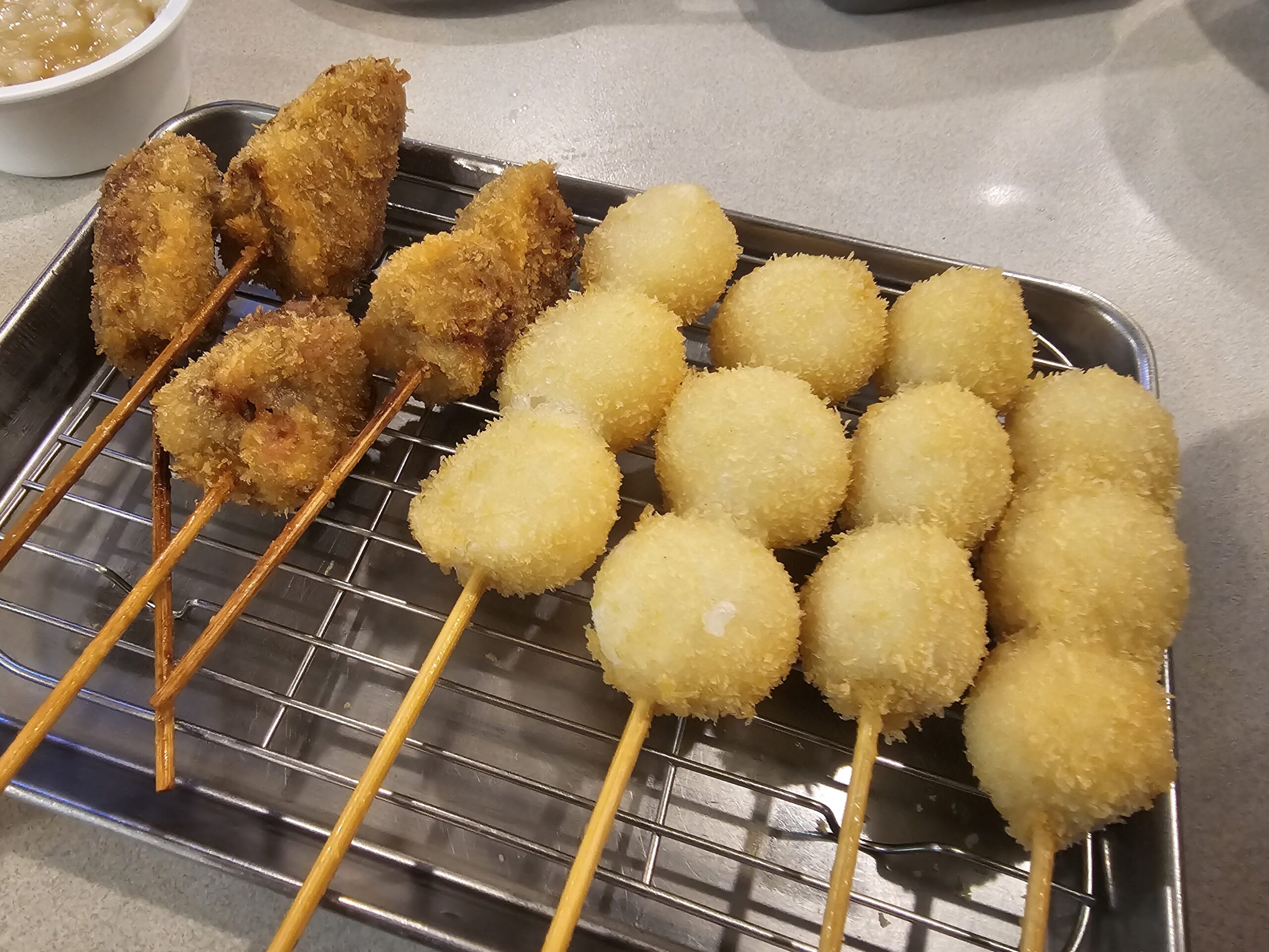 串カツ田中の串カツ各種