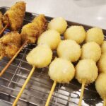 串カツ田中の串カツ盛り合わせ