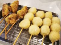 串カツ田中の串カツ盛り合わせ