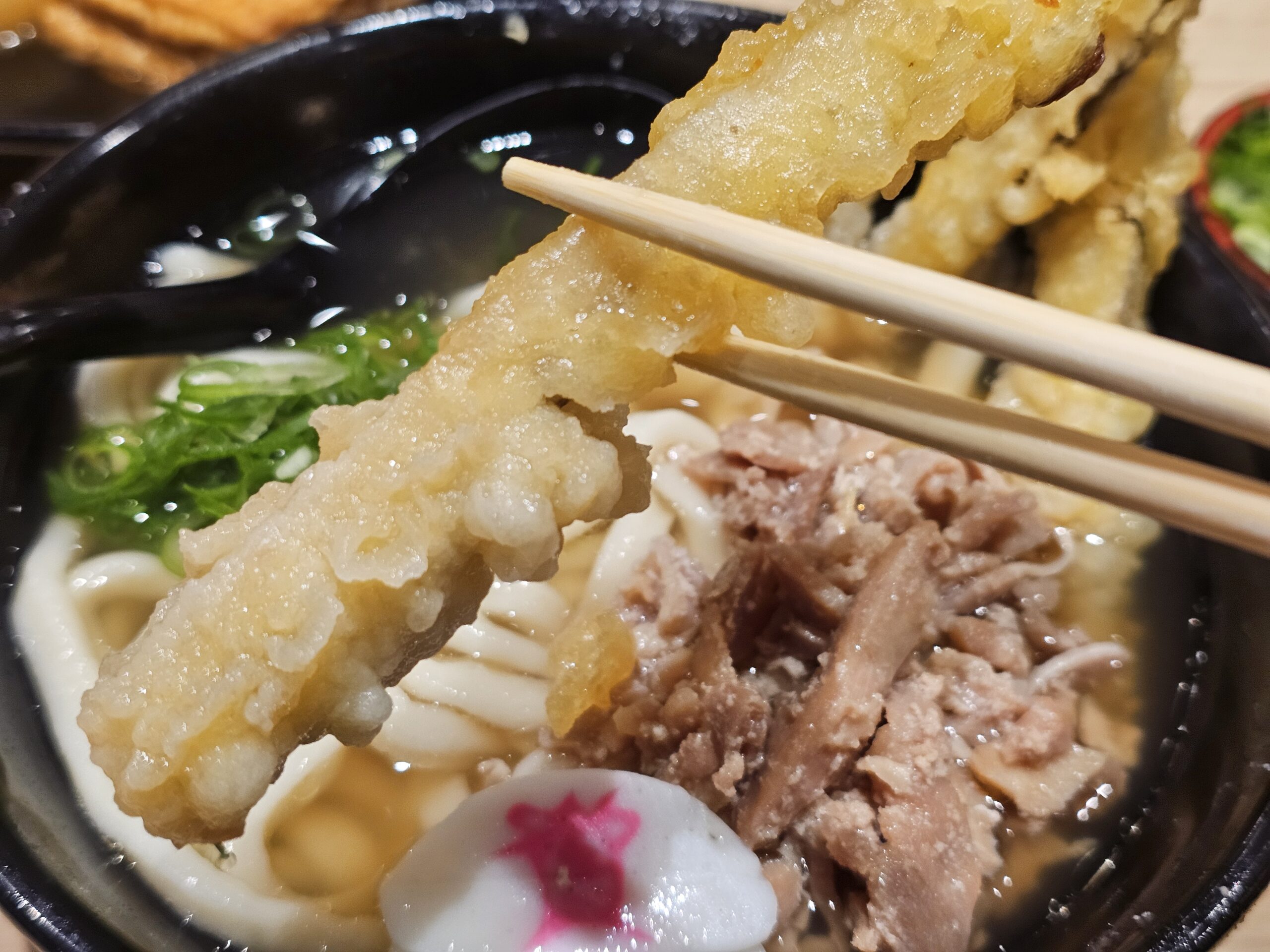 資さんうどんのごぼ天