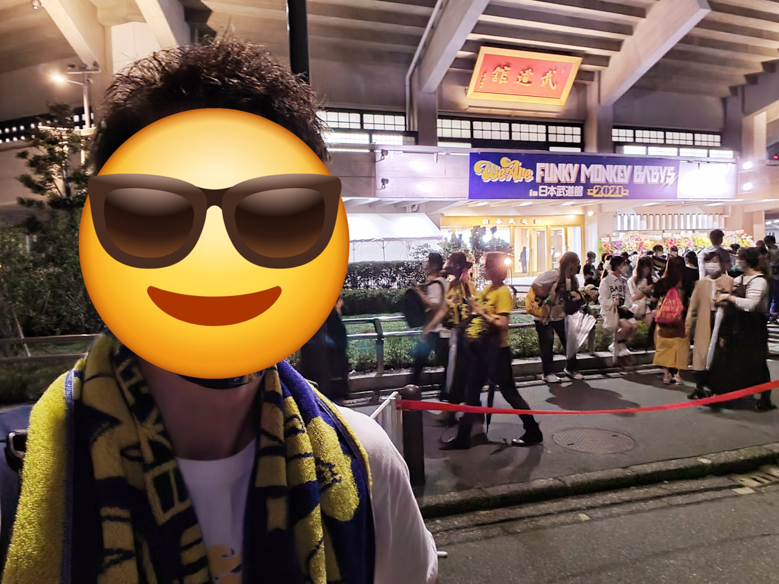 武道館のファンモンライブ