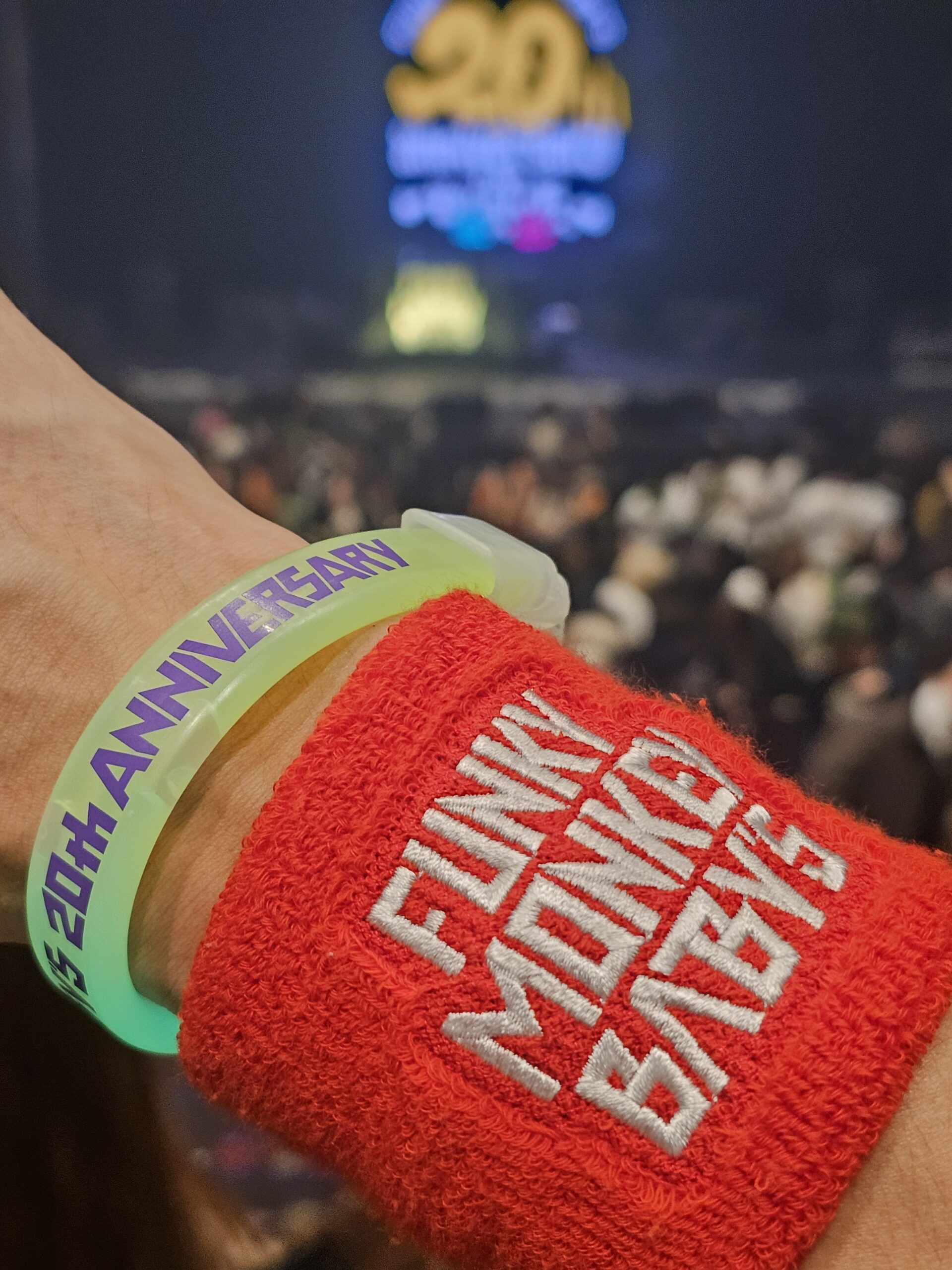 ファンモンのサルピカちゃんとリストバンド