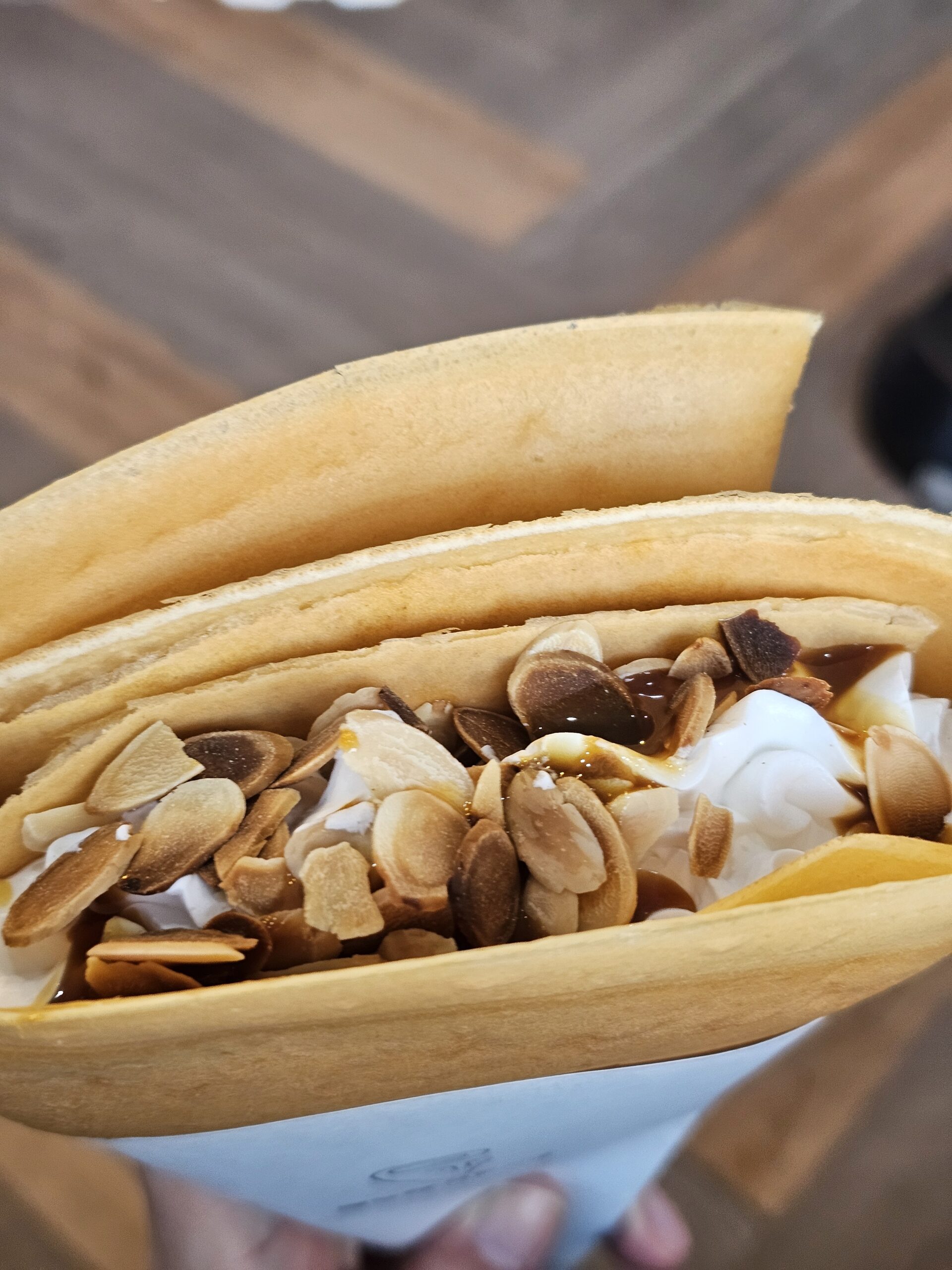 キャラメルアーモンドホイップの寄り