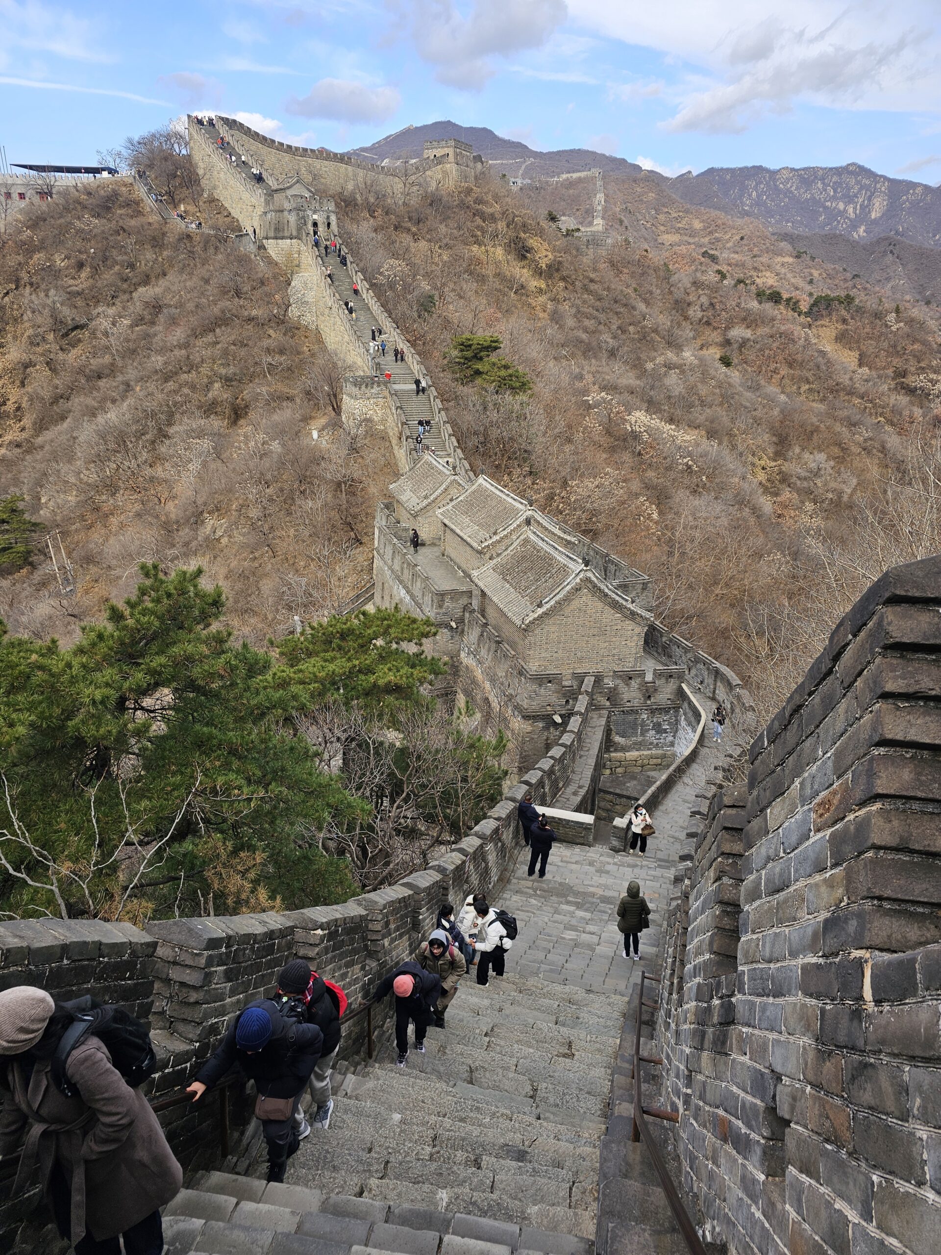 慕田峪長城の人混み