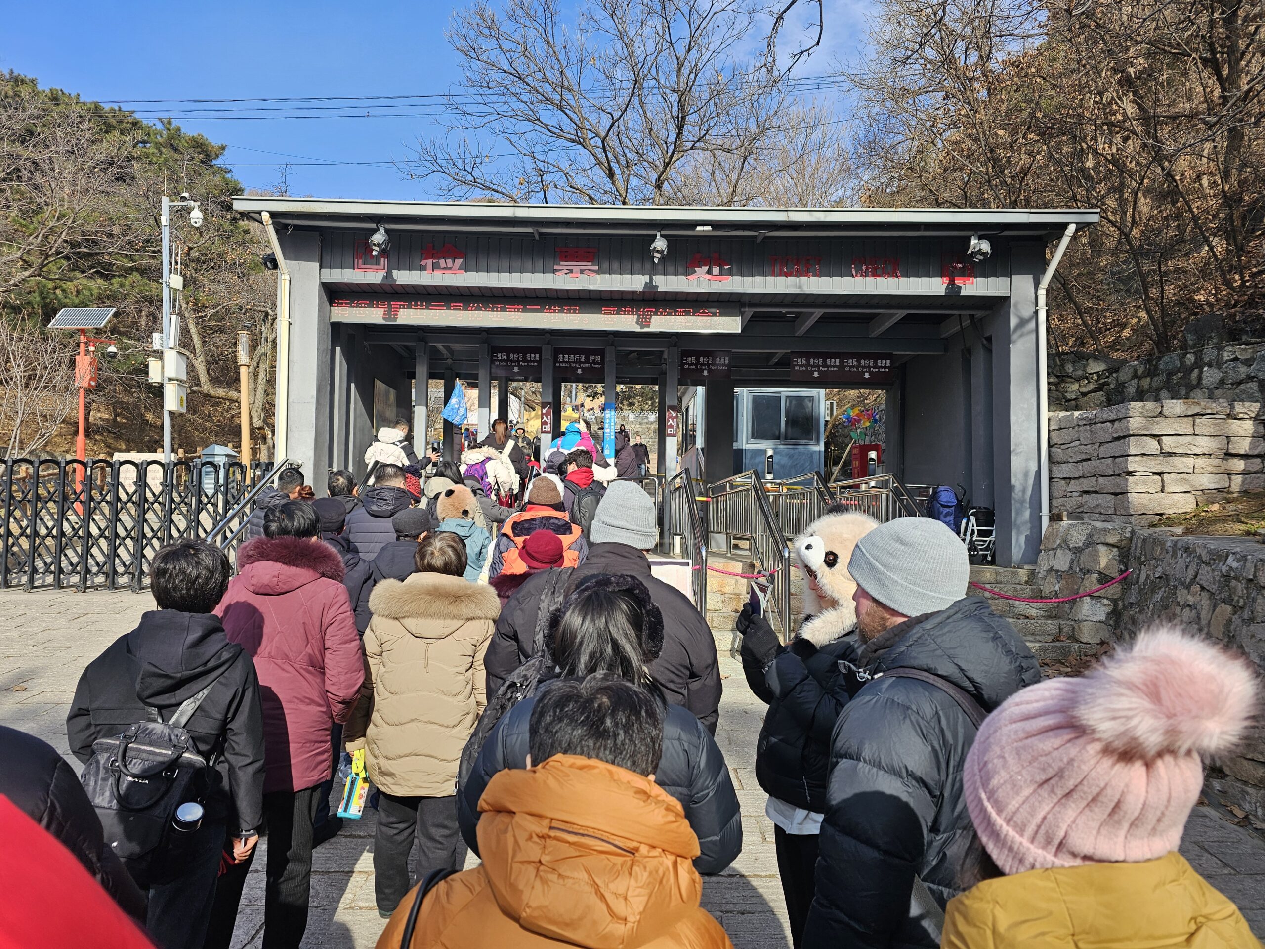 ゴンドラの行列