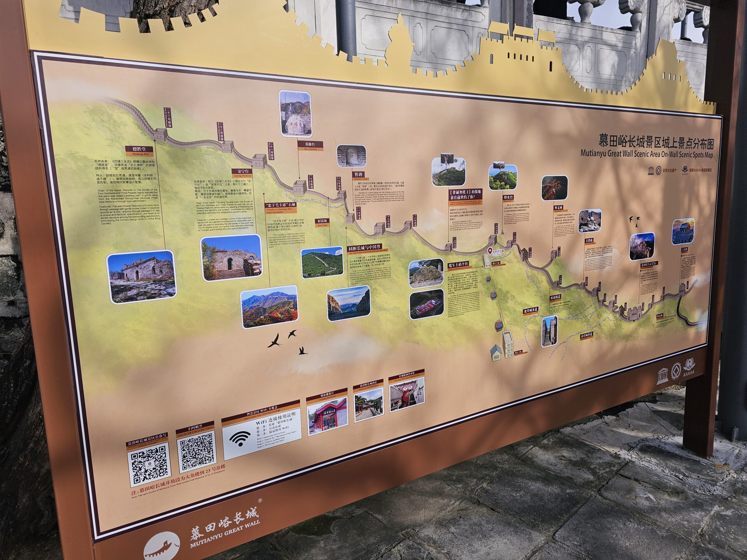 西側エリアの地図