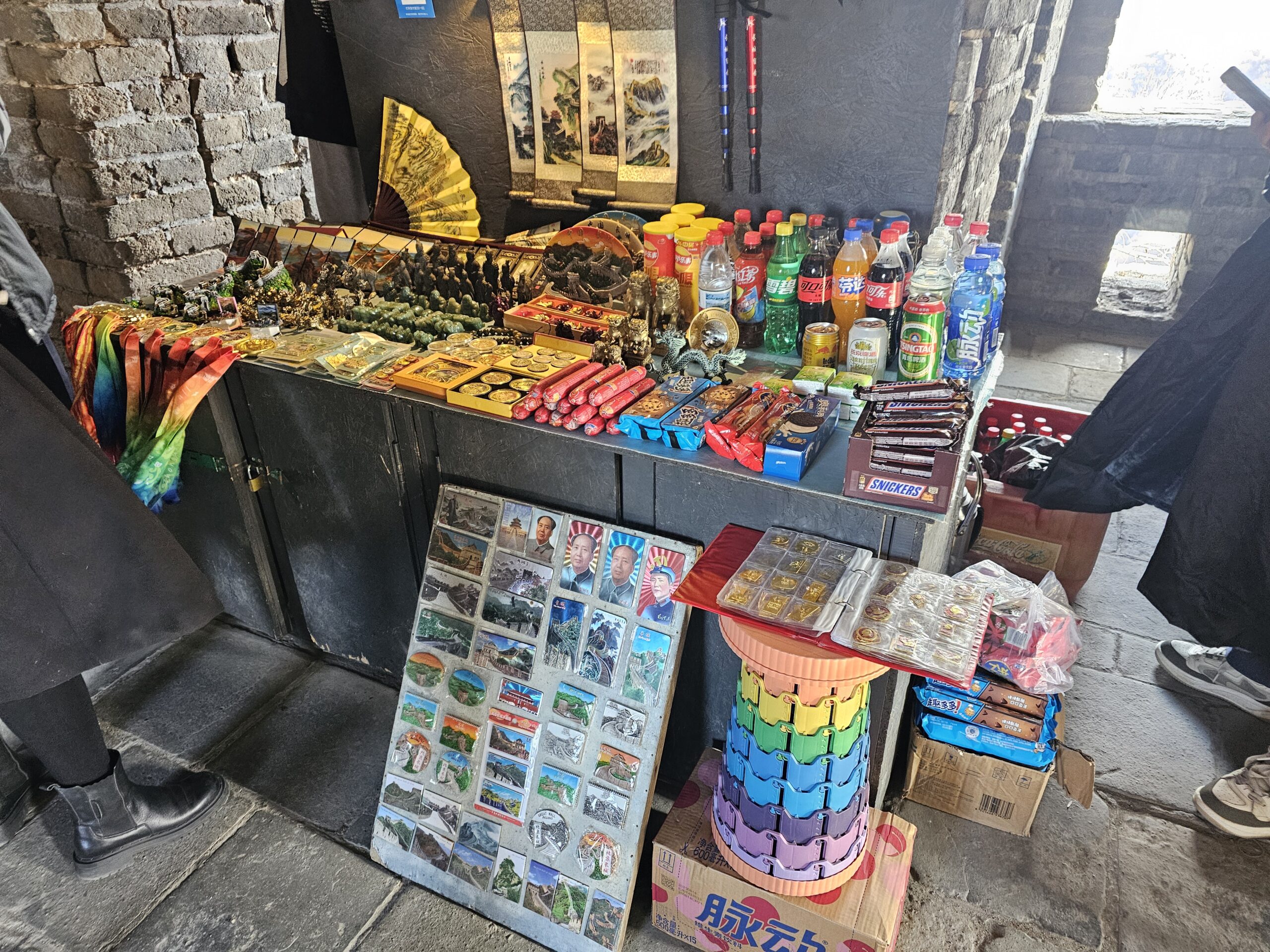 慕田峪長城の売店