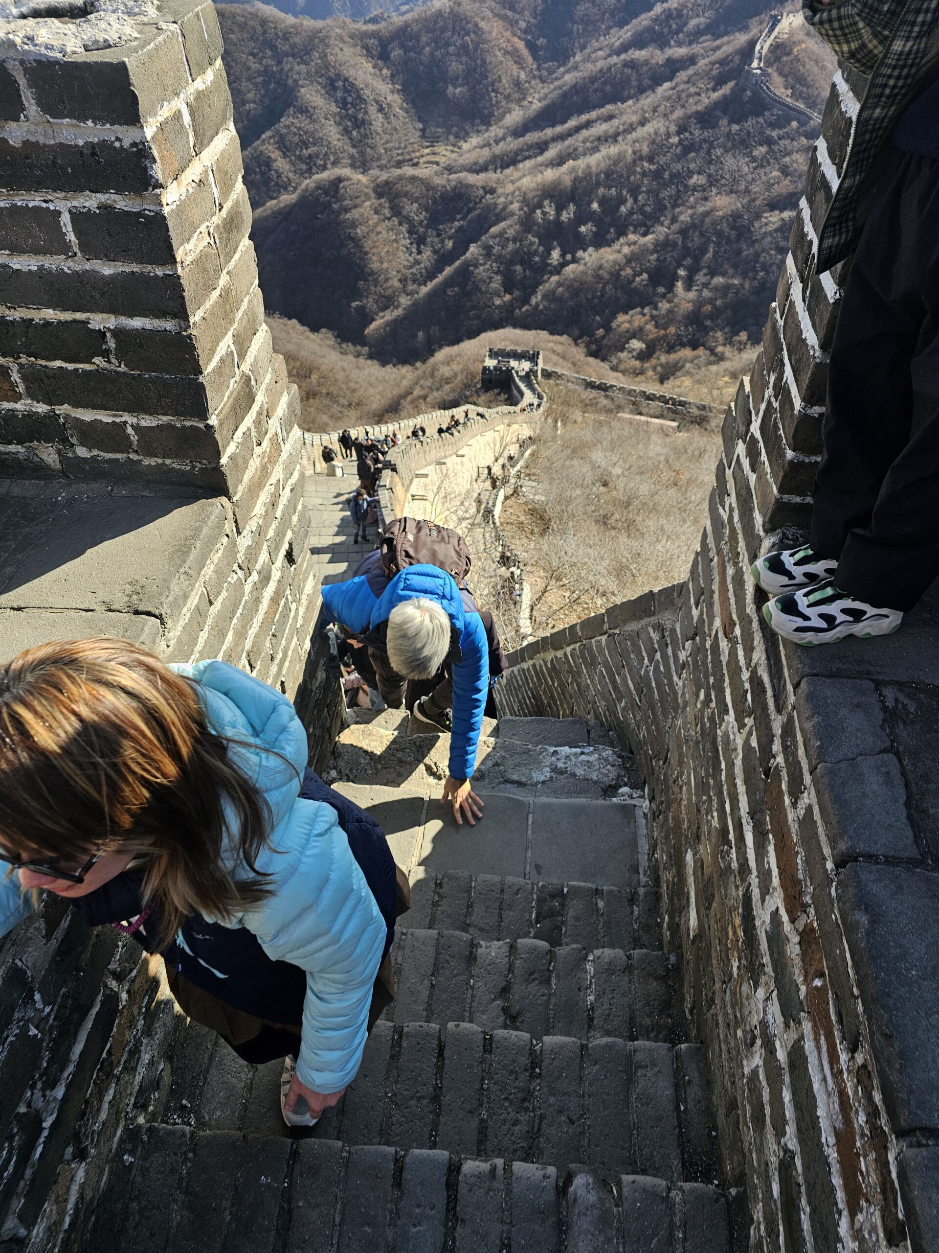 20号敵楼からの帰り道