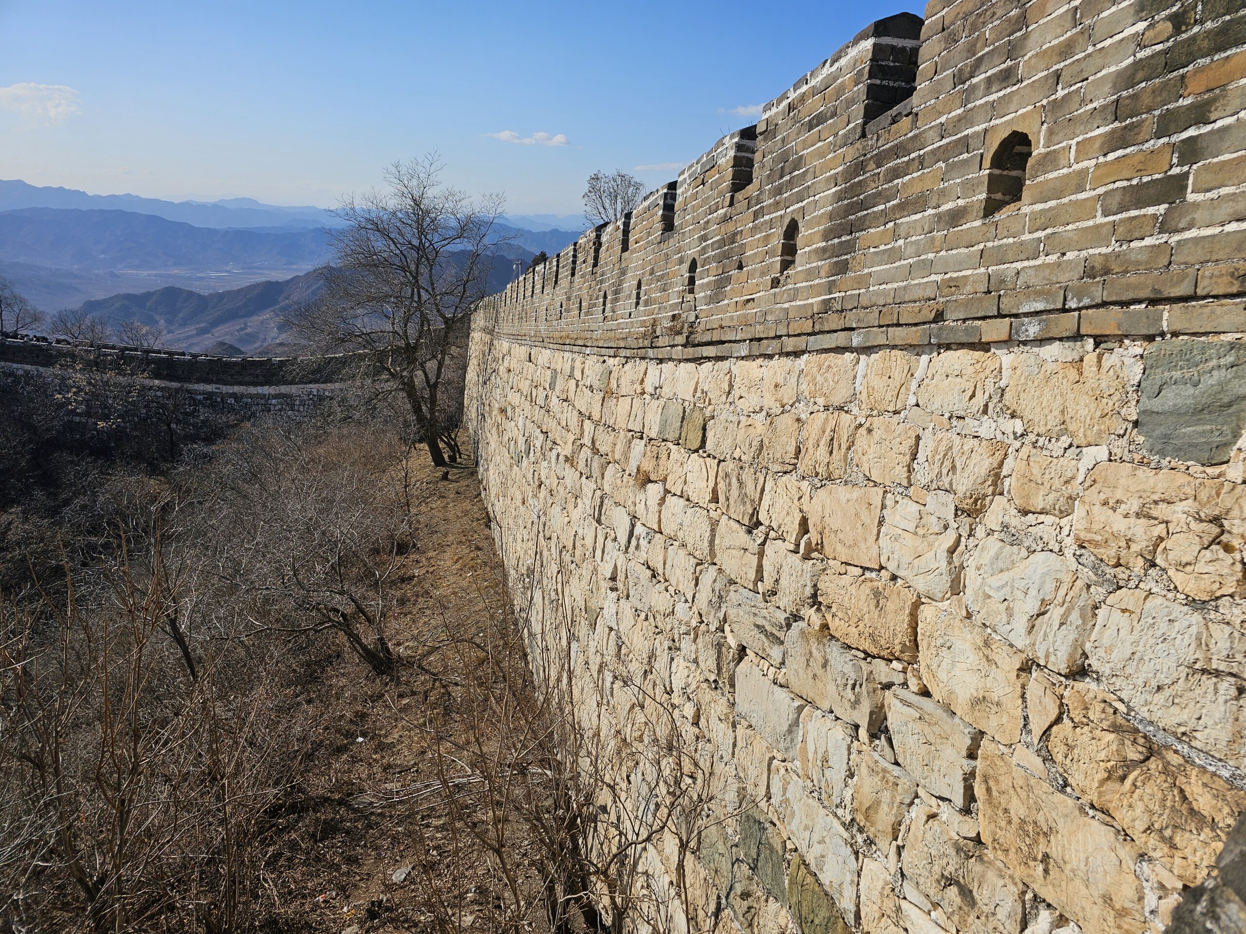 万里の長城の壁