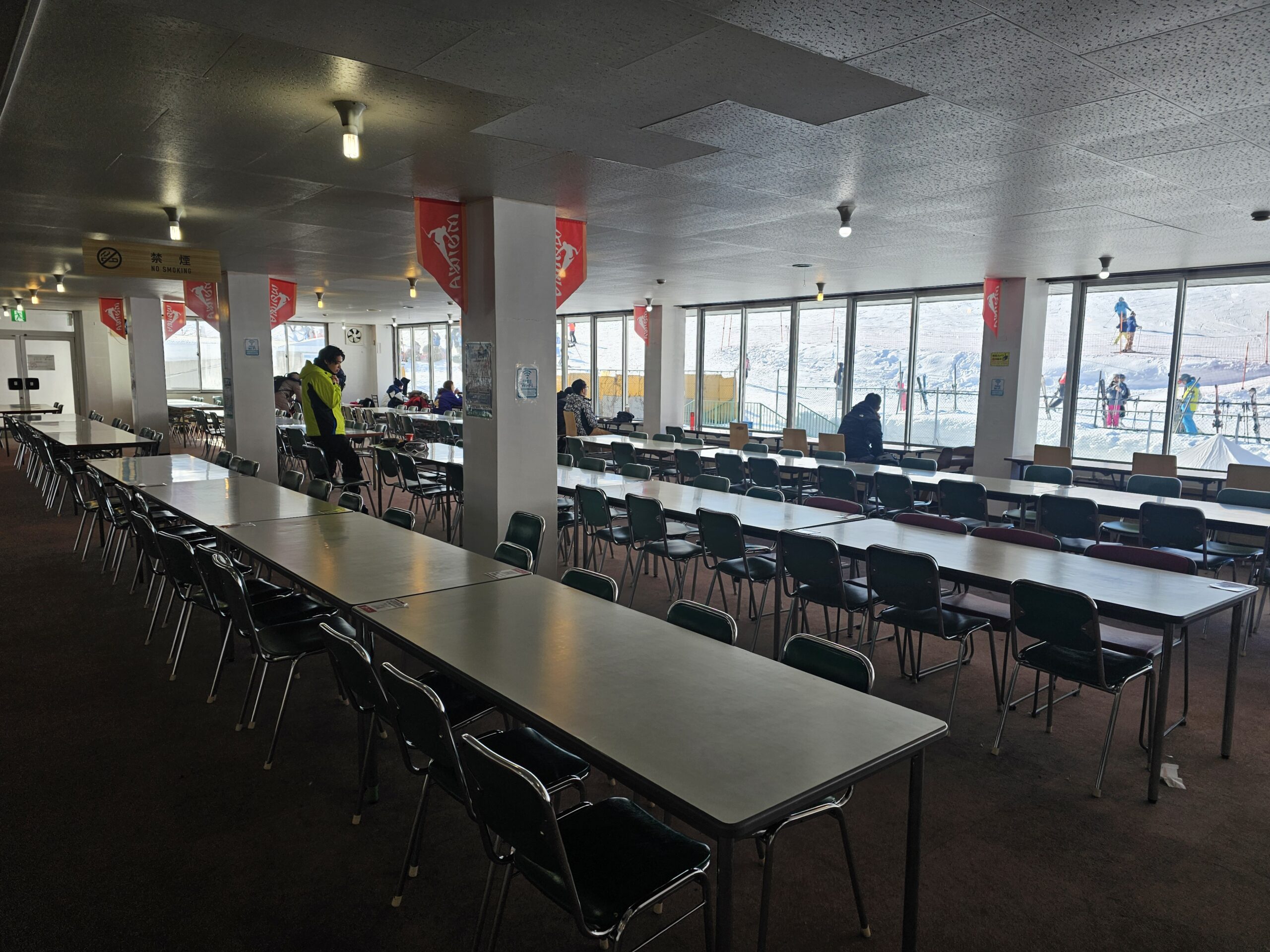 札幌藻岩山スキー場のレストラン