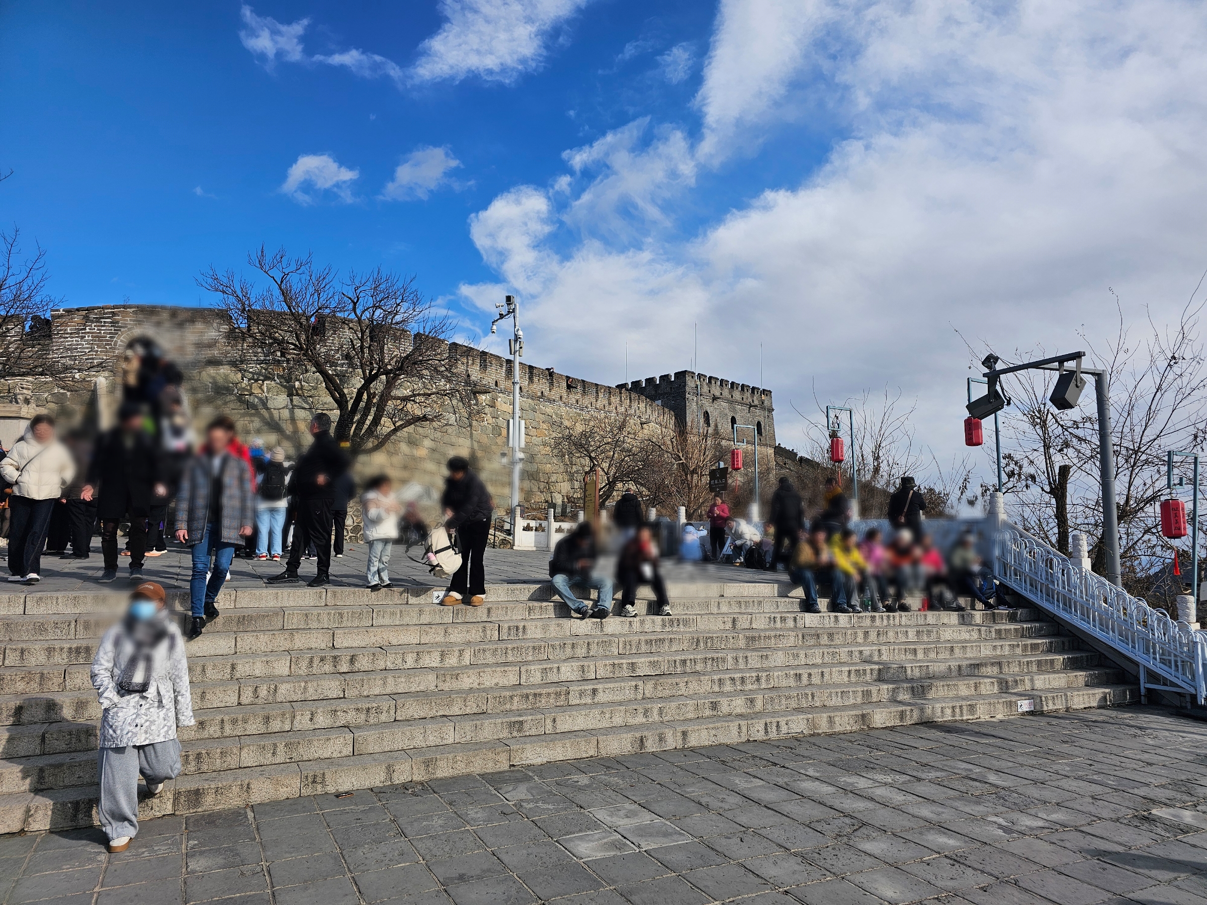 慕田峪長城の14敵楼付近