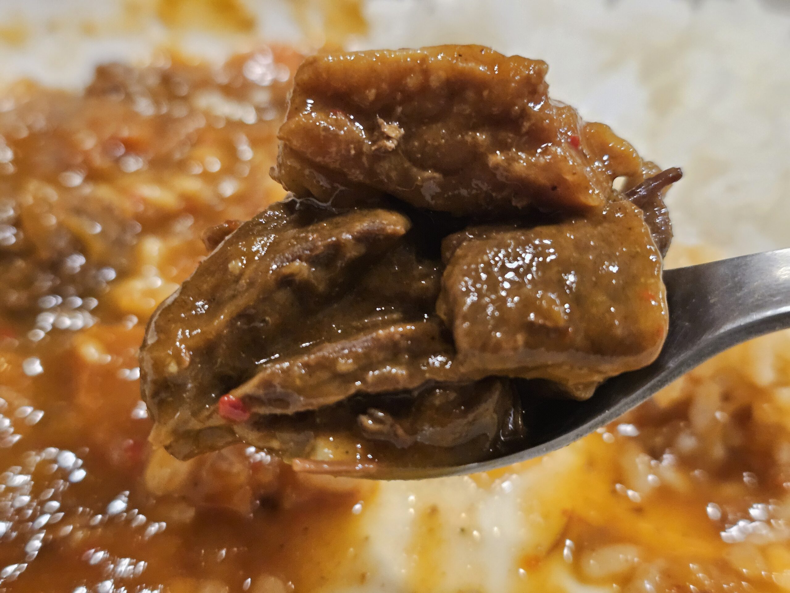 肉山カレーの肉