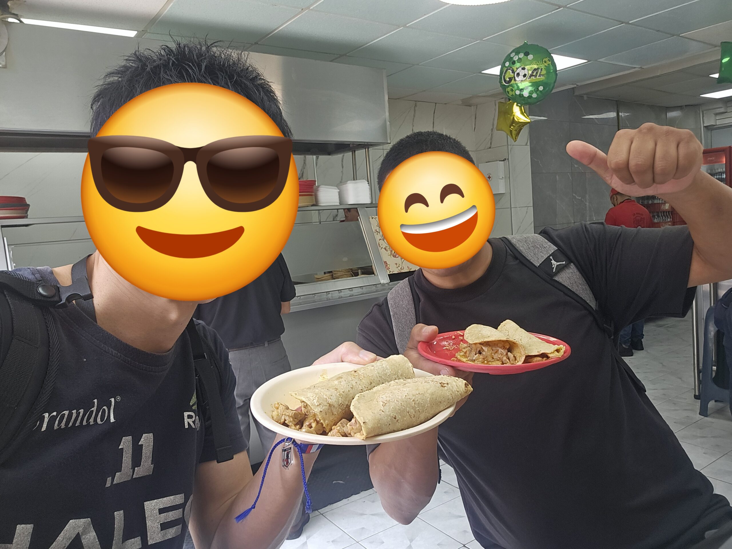 Mauricioと食べたタコス