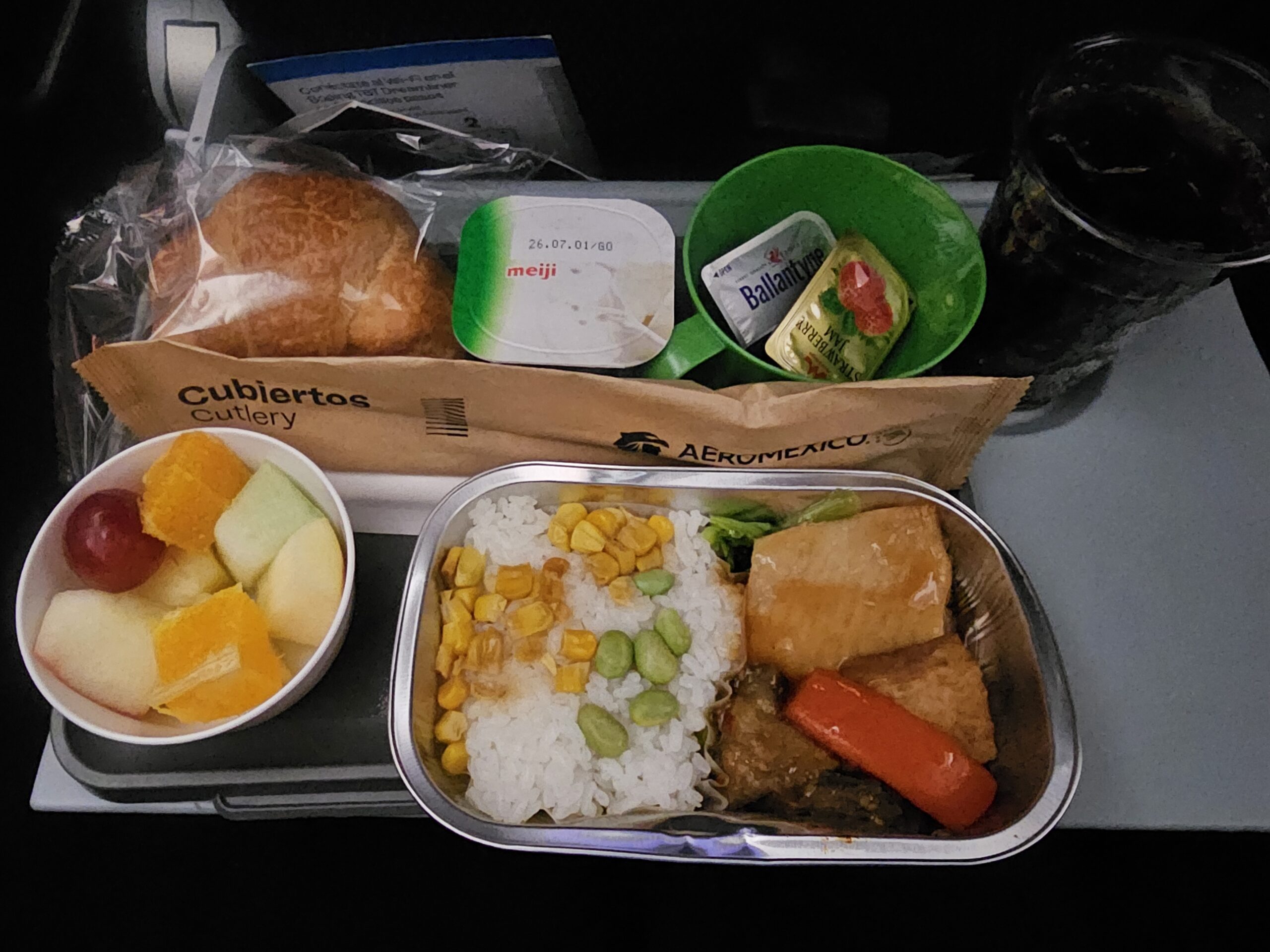 機内食（朝食）