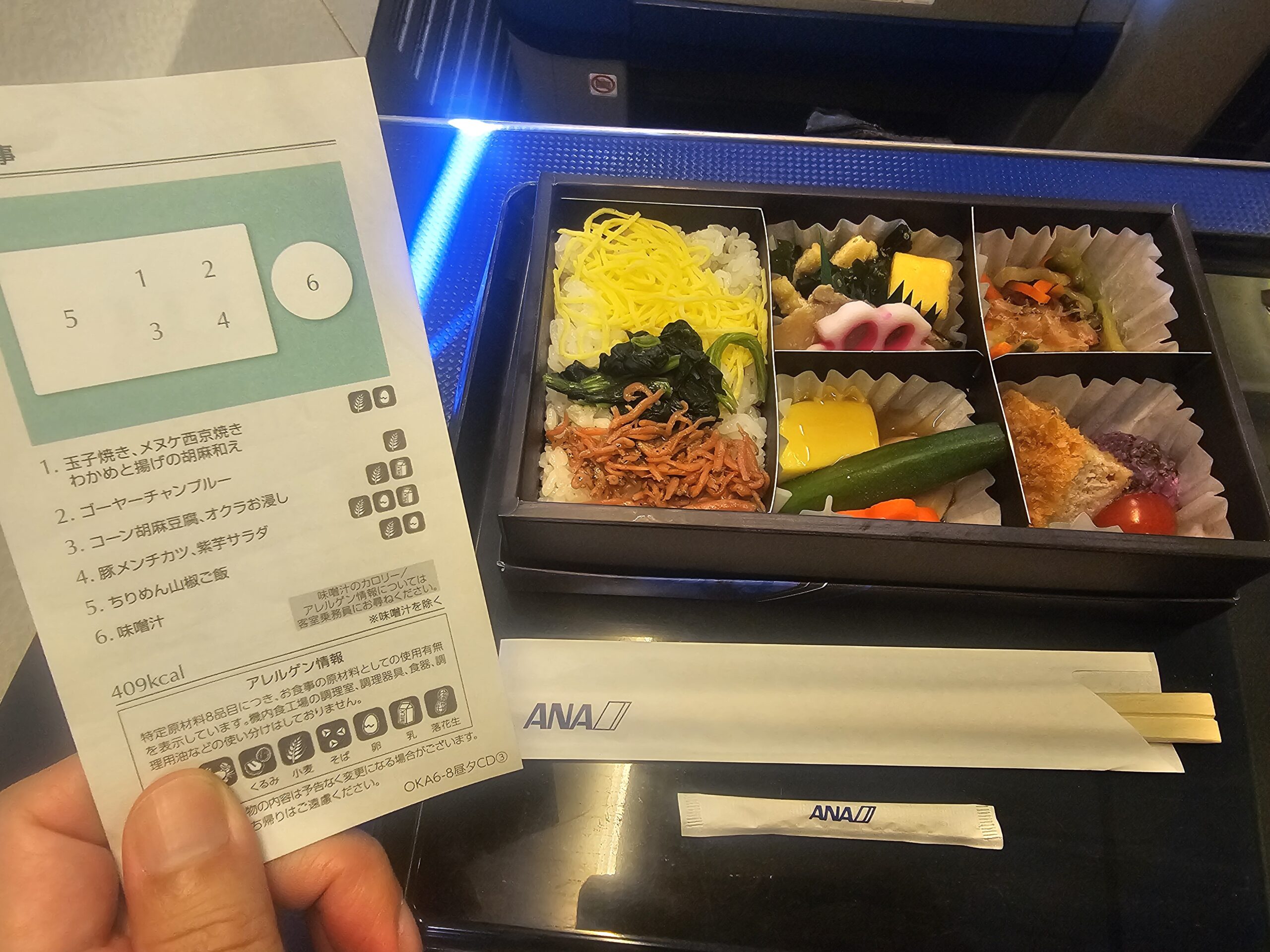 石垣－那覇の機内食