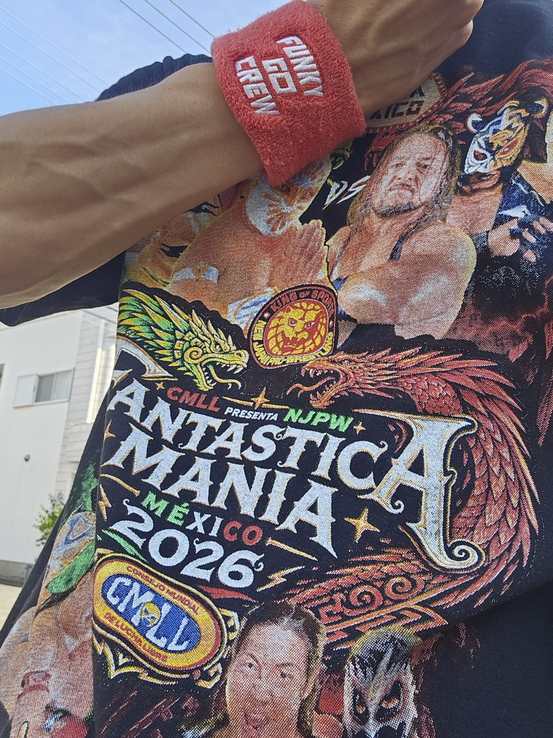 「CMLL Presenta CMLL FANTASTICA MANIA Mexico 2026」Tシャツ